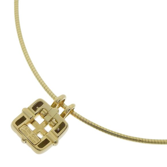 TIFFANY&Co. Biscayne Necklace choker K18 yellow gold 15.5g Women - Picture 5 of 7